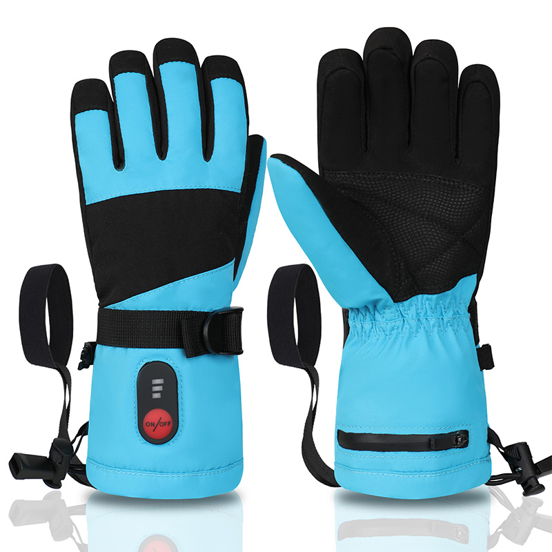 Snow Glove Insulated - Wodoodporne, podgrzewane rękawice do jazdy na