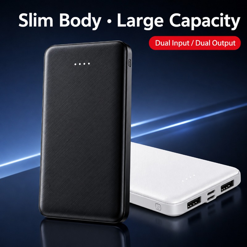 Heated Vest Battery - Power Bank 20000mAh Ultra Cienki Przenośny