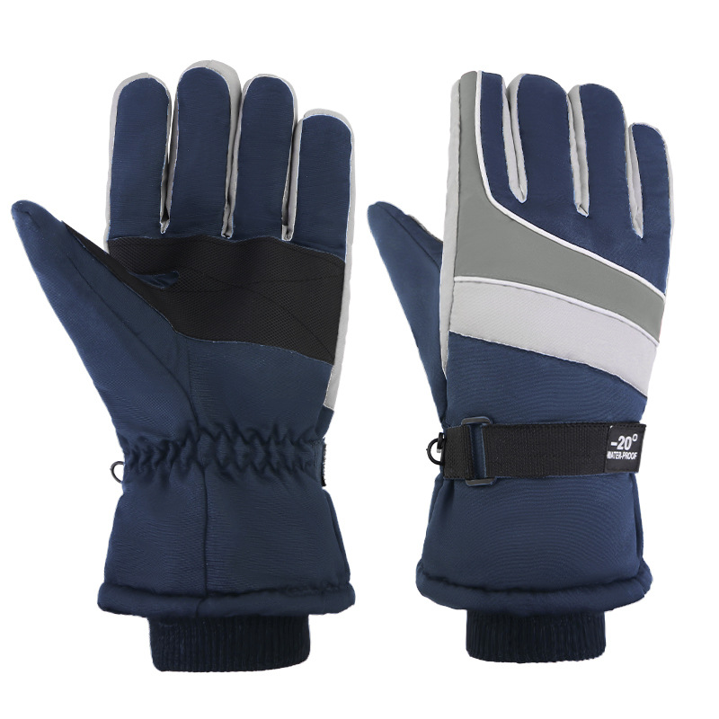 Snow Glove Insulated - Zimowe rękawice narciarskie dla mężczyzn, wiatroodporne,
