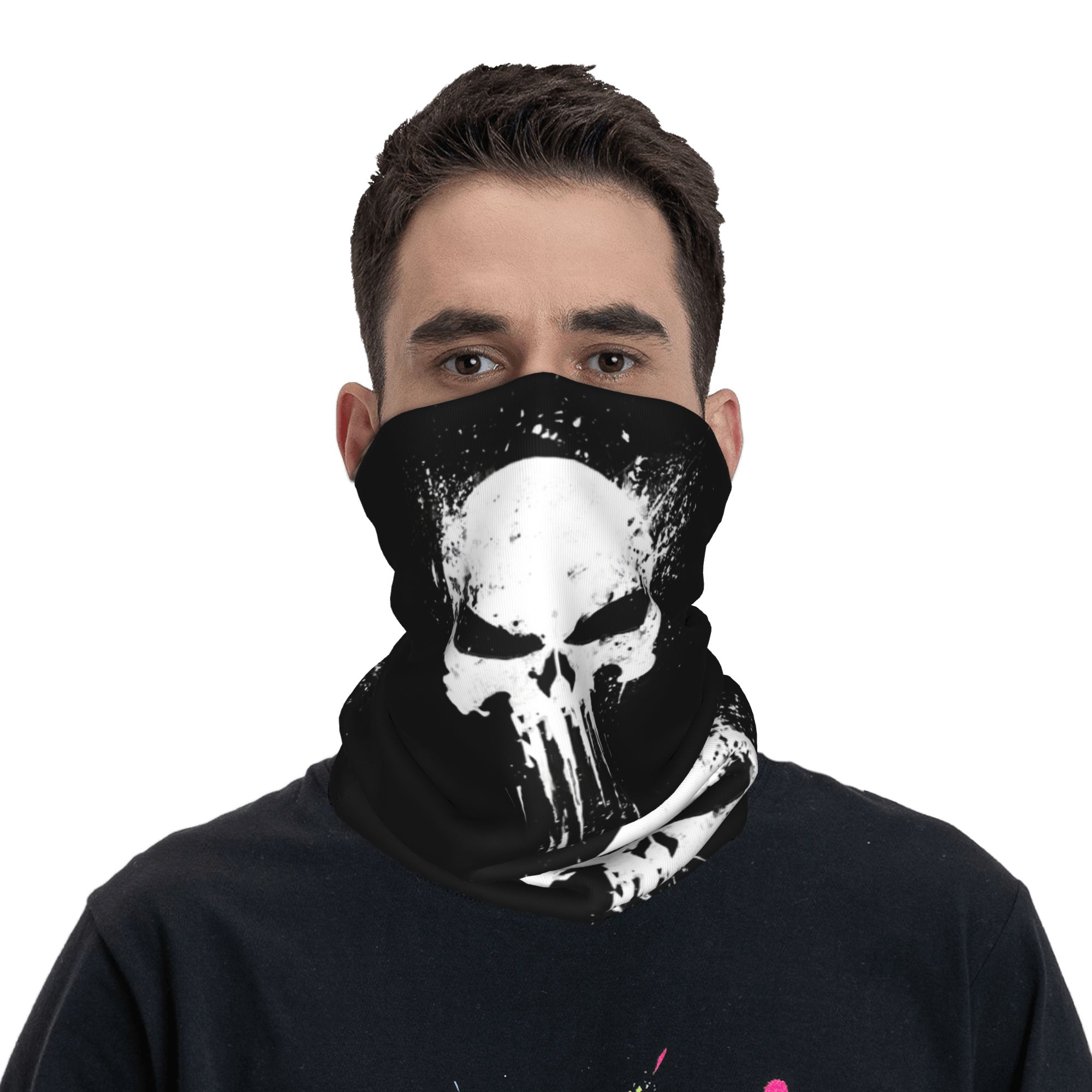 Wzorzysta bandana z motywem sz – Neck Gaiter Fleece recenzja i cena