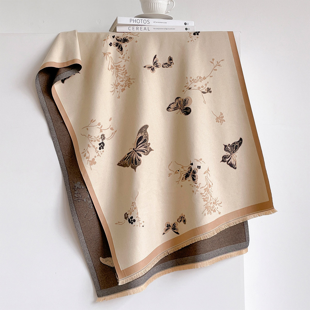 Damski szal z imitacji kaszmir – Cashmere Pashmina Wrap recenzja i cena