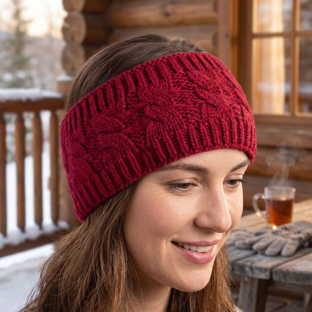 Elastyczna dzianinowa opaska n – Fleece Ear Warmer Band recenzja i cena