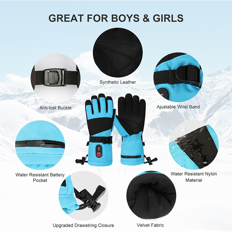 Wodoodporne, podgrzewane rękaw – Snow Glove Insulated recenzja i cena