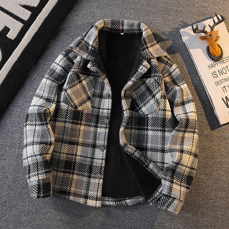 Męska koszula w kratę z flanel – Flannel Shirt Lined recenzja i cena