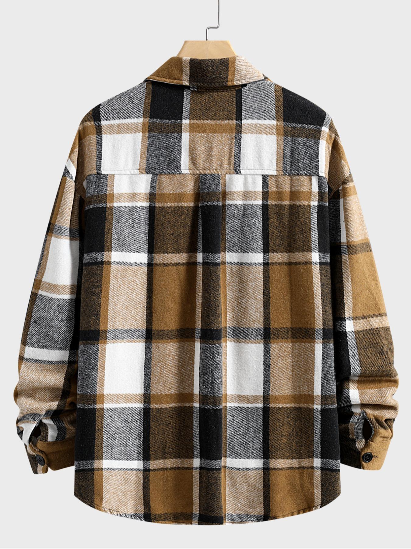 Męska koszula w kratę retro, e – Flannel Shirt Lined recenzja i cena