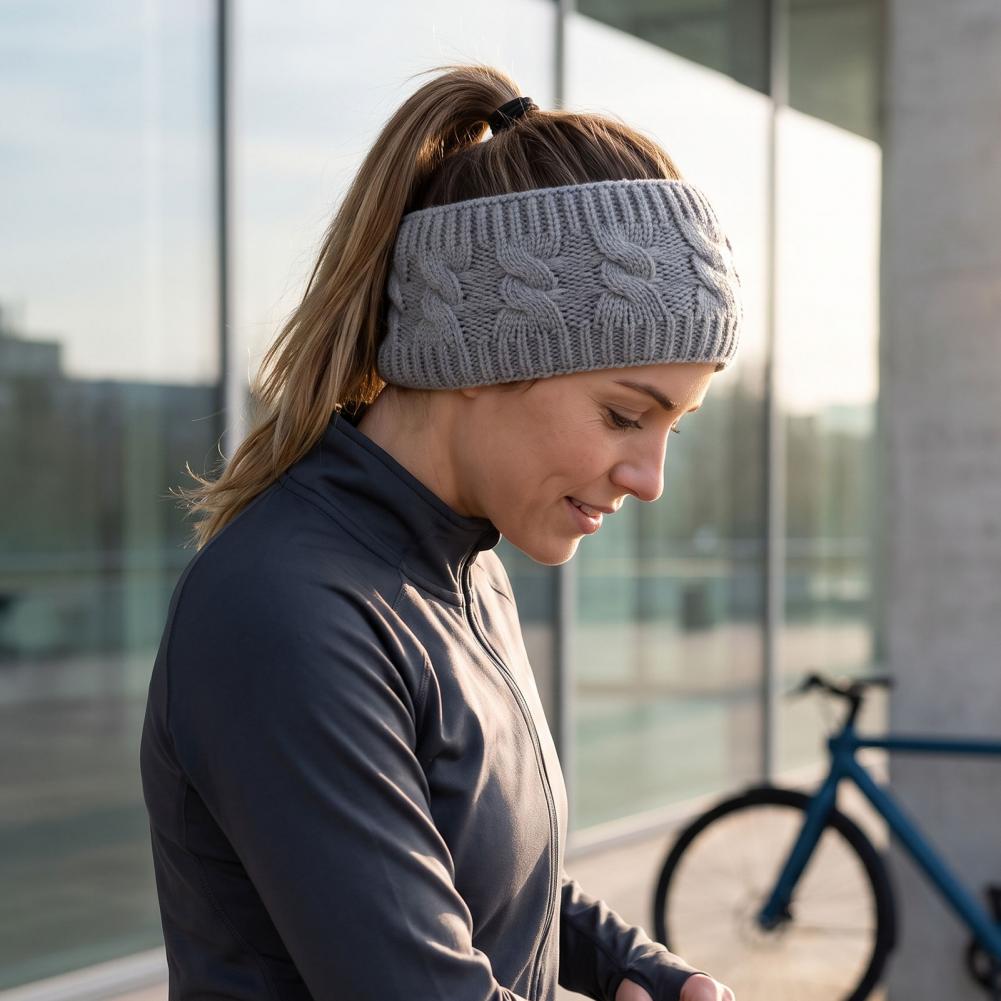 Opaska na głowę z imitacji fut – Fleece Ear Warmer Band recenzja i cena