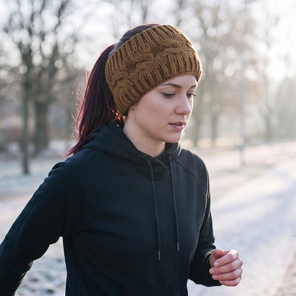 Opaska na głowę z imitacji fut – Fleece Ear Warmer Band recenzja i cena