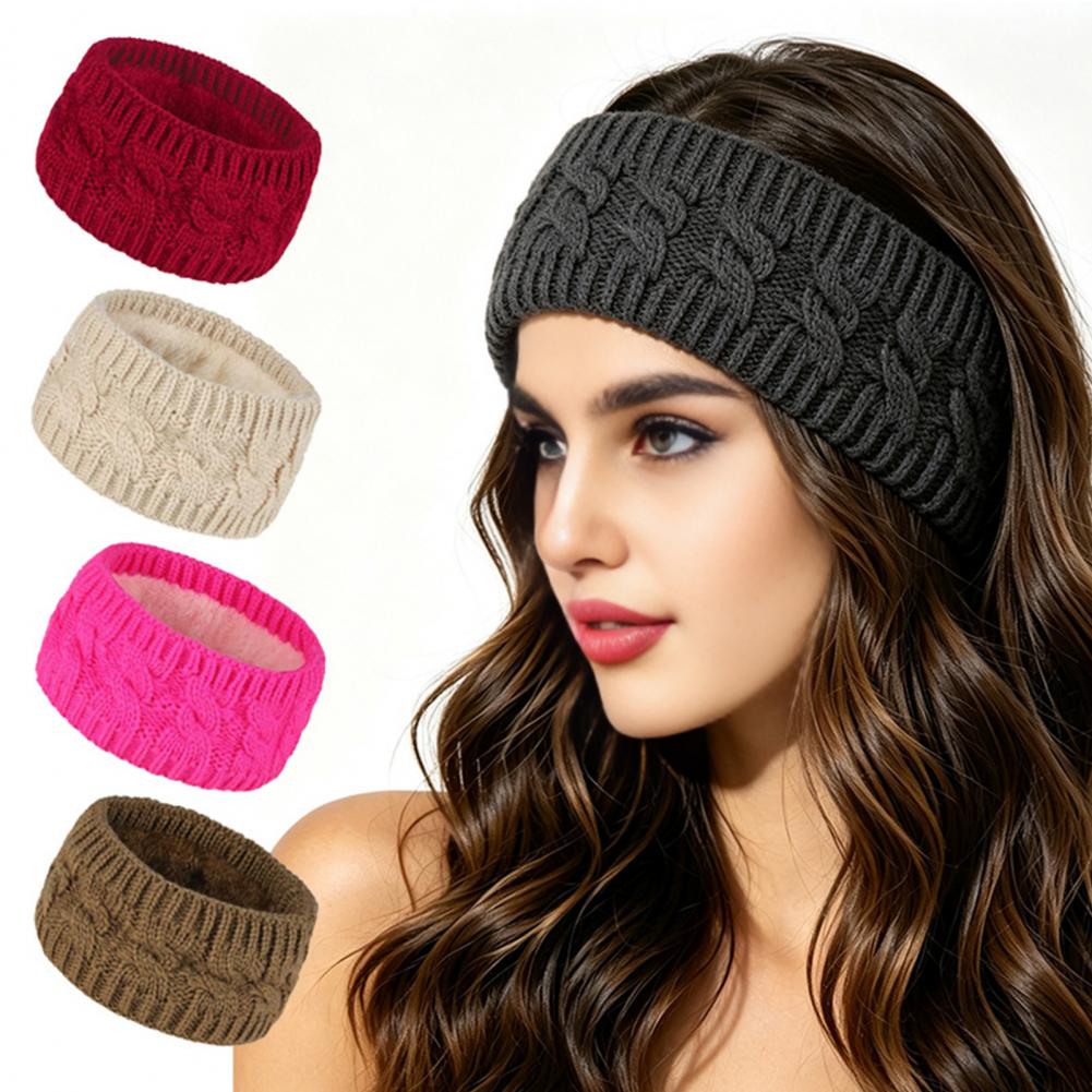 Zimowa opaska na głowę z dzian – Fleece Ear Warmer Band recenzja i cena