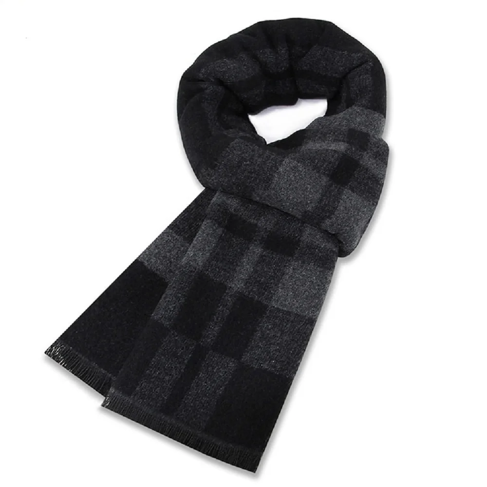 1 sztuka, męski szal w brytyjs – Wool Scarf Men recenzja i cena