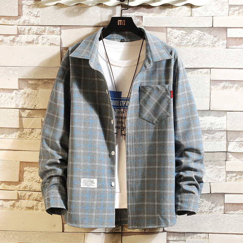 Letnia męska koszula w kratę z – Flannel Shirt Lined recenzja i cena