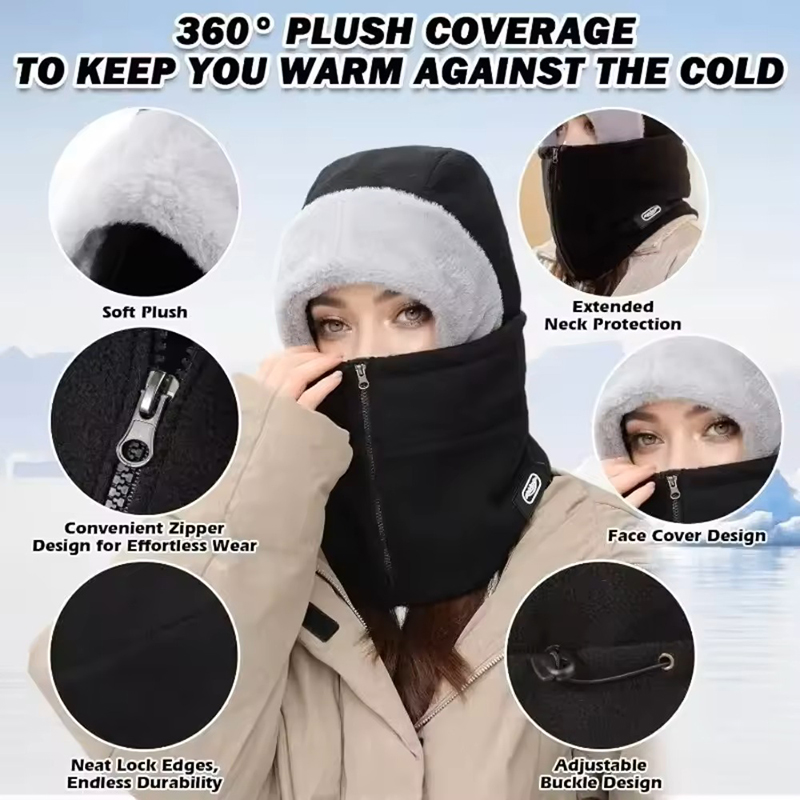 Zimowy unisexowy wiatroodporny – Neck Gaiter Fleece recenzja i cena